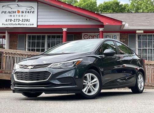 GREY 2018 Chevrolet Cruze LT