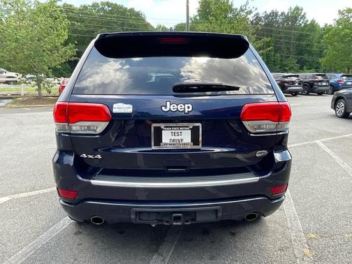 True Blue Pearlcoat 2015 Jeep Grand Cherokee Overland