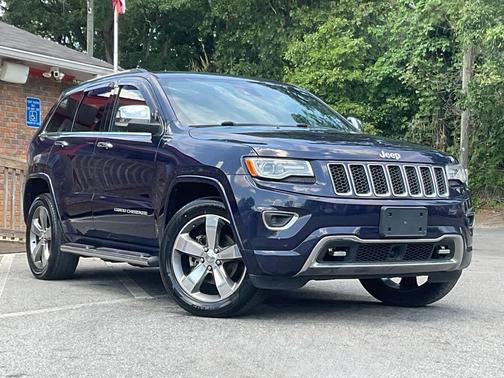 True Blue Pearlcoat 2015 Jeep Grand Cherokee Overland