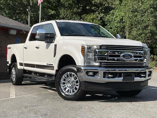 WHITE 2018 Ford F-350 Lariat