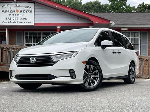 Platinum White Pearl 2021 Honda Odyssey EX-L