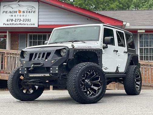 Bright White Clearcoat 2017 Jeep Wrangler Unlimited Rubicon
