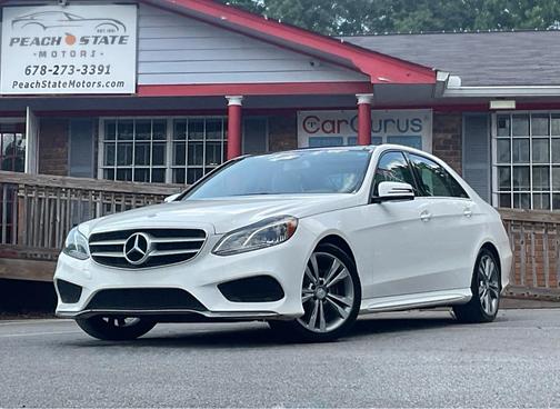 WHITE 2016 Mercedes-Benz E-Class E350