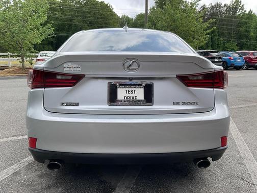 SILVER 2016 Lexus IS 200t F Sport
