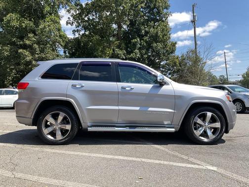 Billet Silver Metallic Clearcoat 2015 Jeep Grand Cherokee Overland