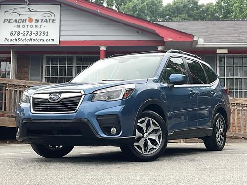 Horizon Blue Pearl 2021 Subaru Forester Premium