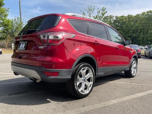 RED 2017 Ford Escape Titanium
