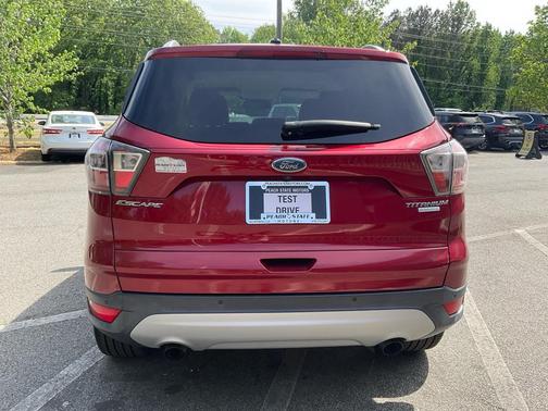 RED 2017 Ford Escape Titanium