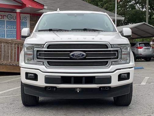 White Platinum Metallic Tri-Coat 2019 Ford F-150 Limited