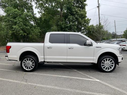 White Platinum Metallic Tri-Coat 2019 Ford F-150 Limited
