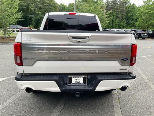 White Platinum Metallic Tri-Coat 2019 Ford F-150 Limited