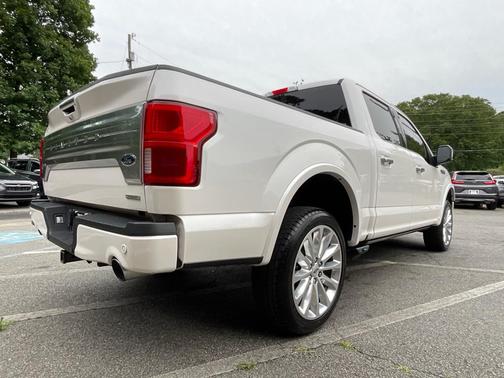 White Platinum Metallic Tri-Coat 2019 Ford F-150 Limited