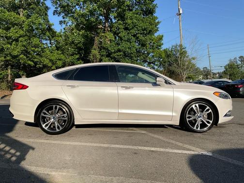 WHITE 2017 Ford Fusion Titanium