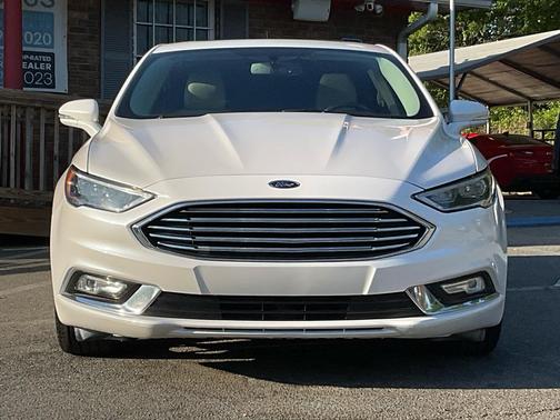 WHITE 2017 Ford Fusion Titanium