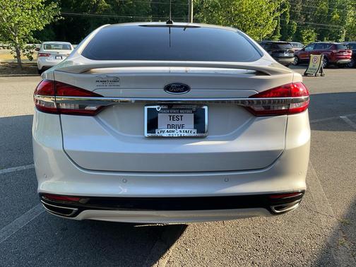 WHITE 2017 Ford Fusion Titanium