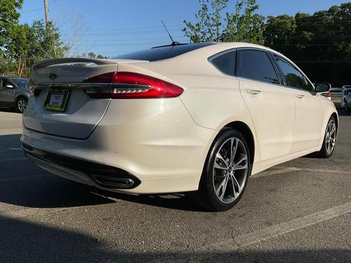 WHITE 2017 Ford Fusion Titanium