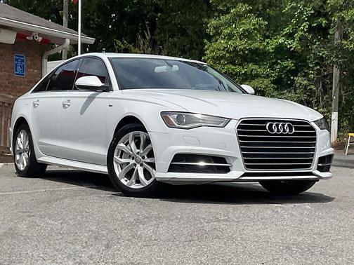 WHITE 2018 Audi A6 2.0T Premium