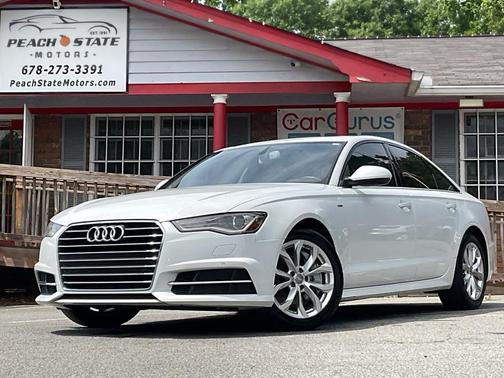 WHITE 2018 Audi A6 2.0T Premium