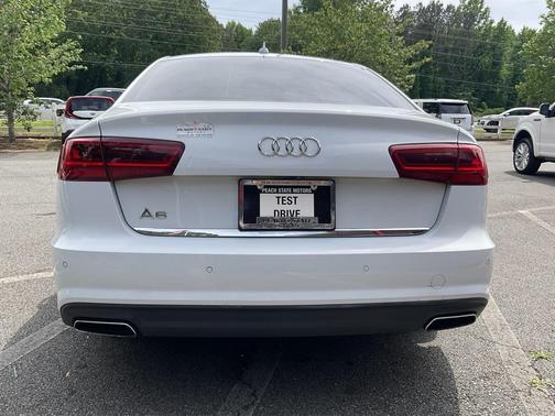 WHITE 2018 Audi A6 2.0T Premium