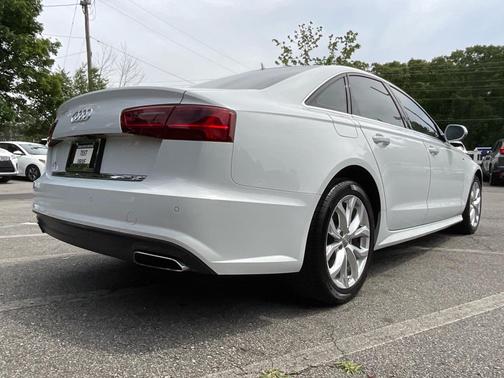 WHITE 2018 Audi A6 2.0T Premium
