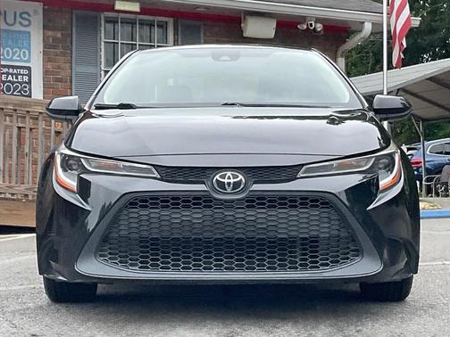 Black Sand Pearl 2020 Toyota Corolla LE