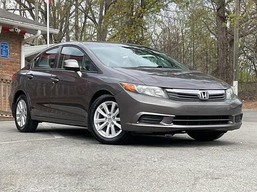 GREY 2012 Honda Civic EX