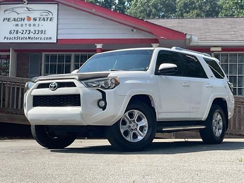 Super White 2014 Toyota 4Runner SR5