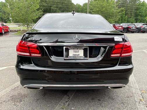 BLACK 2014 Mercedes-Benz E-Class E350