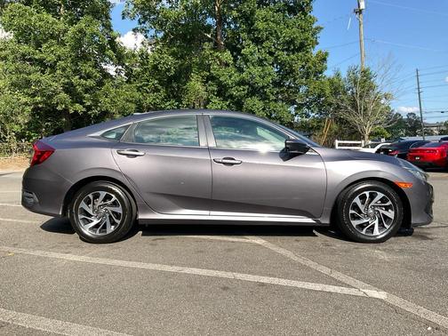 GREY 2018 Honda Civic EX