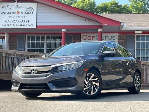 GREY 2018 Honda Civic EX