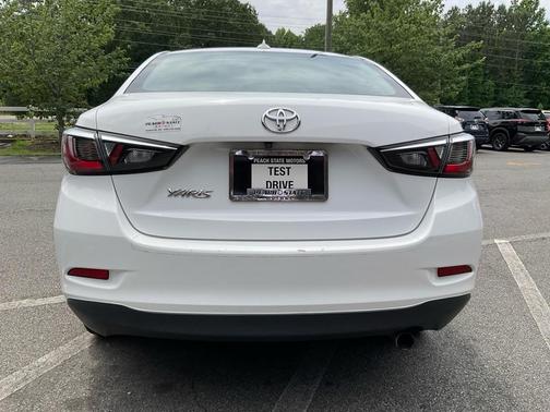 WHITE 2019 Toyota Yaris Sedan L