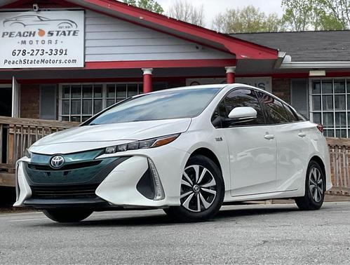 WHITE 2018 Toyota Prius Prime Plus