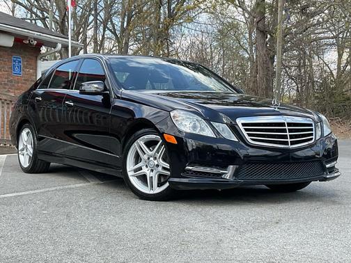 BLACK 2013 Mercedes-Benz E-Class E350 4MATIC
