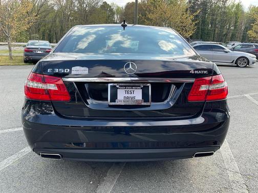 BLACK 2013 Mercedes-Benz E-Class E350 4MATIC