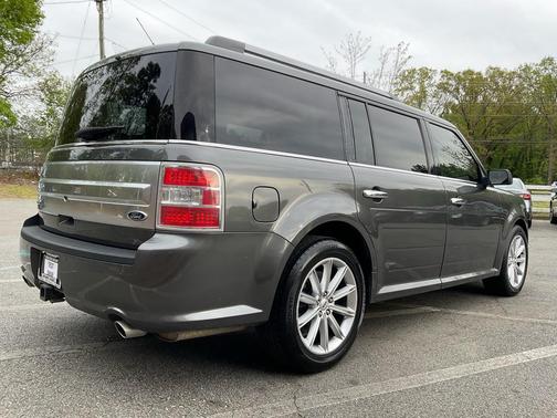 White Platinum Metallic Tri-Coat 2015 Ford Flex Limited