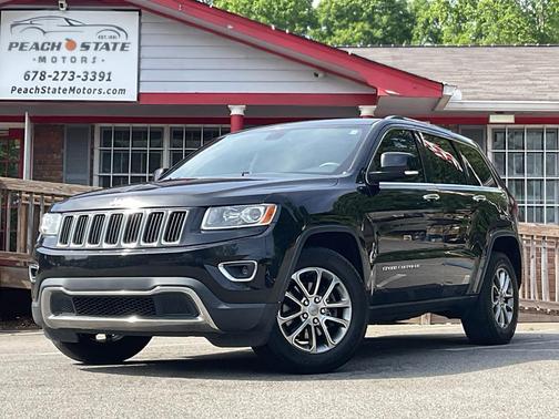 Brilliant Black Crystal Pearlcoat 2014 Jeep Grand Cherokee Limited