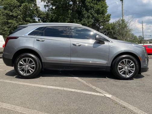 Satin Steel Metallic 2021 Cadillac XT5 Premium Luxury