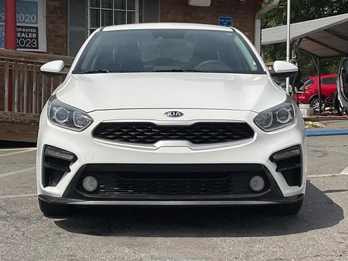 Clear White 2019 Kia Forte LXS