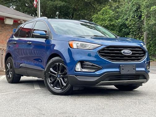 Atlas Blue Metallic 2020 Ford Edge SEL