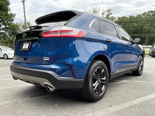 Atlas Blue Metallic 2020 Ford Edge SEL
