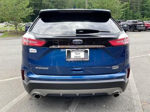 Atlas Blue Metallic 2020 Ford Edge SEL