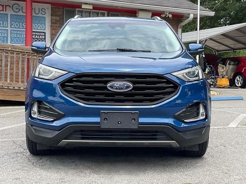 Atlas Blue Metallic 2020 Ford Edge SEL