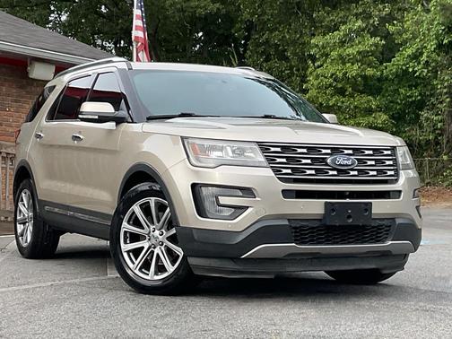 White Gold Metallic 2017 Ford Explorer Limited