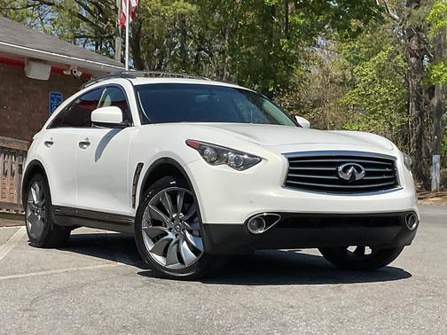 Moonlight White 2013 INFINITI FX37 Limited Edition