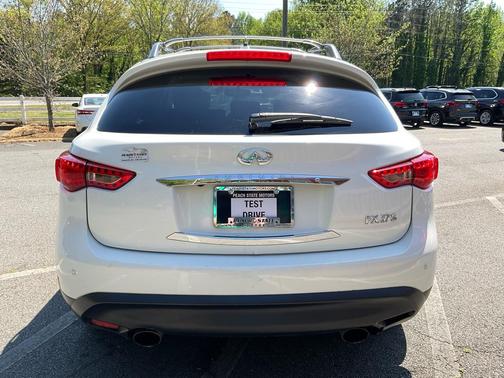 Moonlight White 2013 INFINITI FX37 Limited Edition