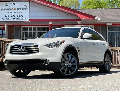 Moonlight White 2013 INFINITI FX37 Limited Edition