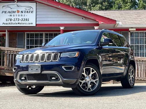 True Blue Pearlcoat 2018 Jeep Grand Cherokee Sterling Edition