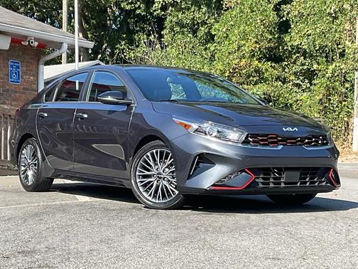 Gravity Gray 2023 Kia Forte GT-Line