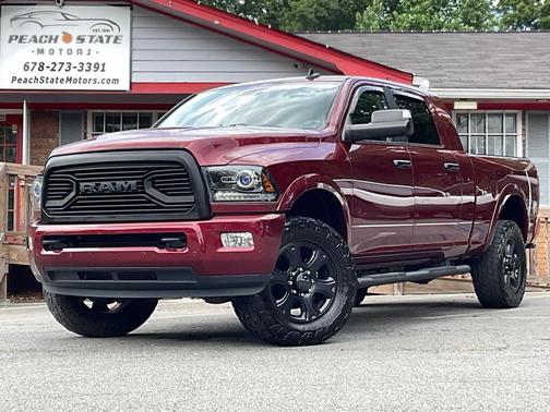 Delmonico Red Pearlcoat 2018 RAM 2500 Laramie Mega Cab 4x4 6'4' Box