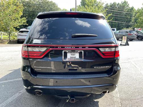 Brilliant Black Crystal Pearlcoat 2016 Dodge Durango Citadel